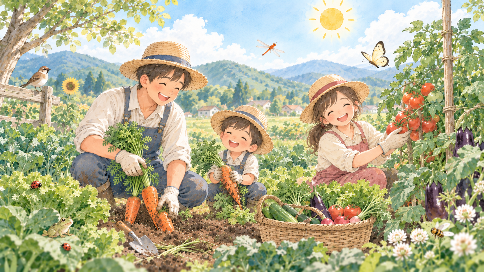 育|ひとつ育てることから、始めよう